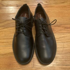 CLARKS DESERT LONDON / Black leather / Size 10.5